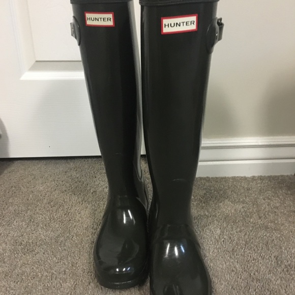 Hunter Original High Gloss Boot - Picture 5 of 9